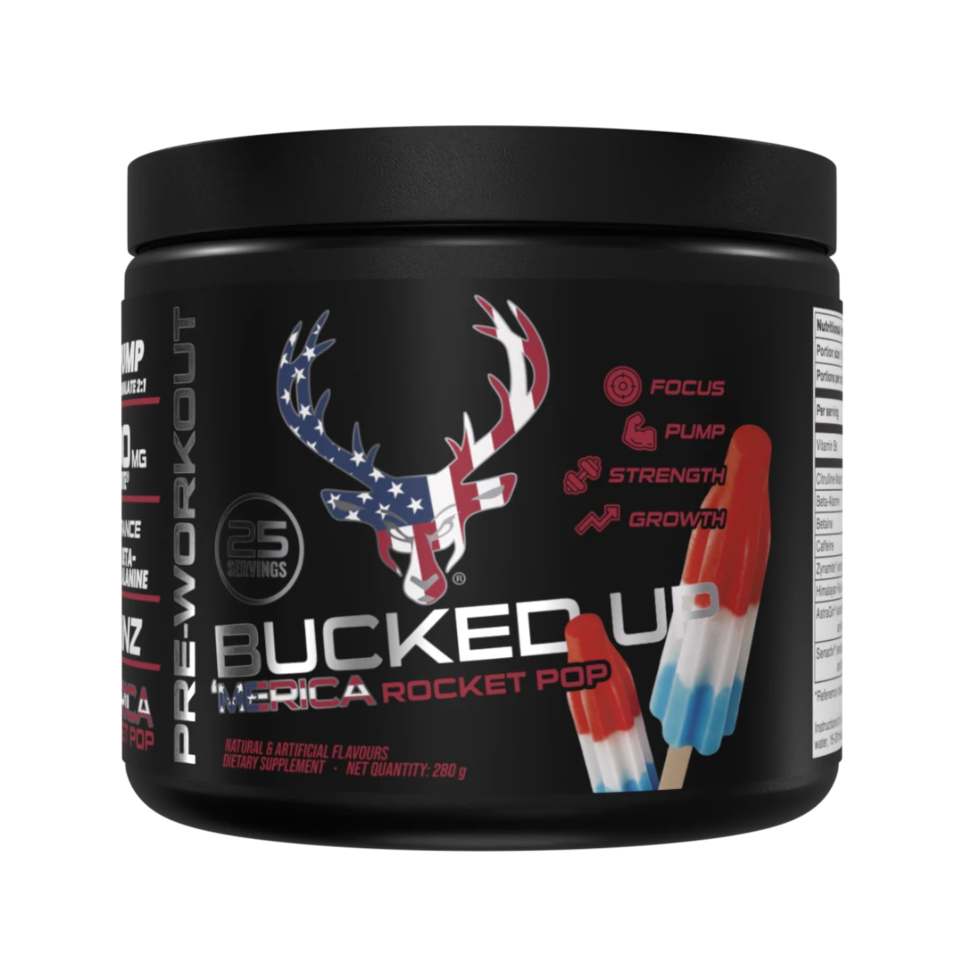 Bucked Up 280g 25 Servings - Rocket Pop