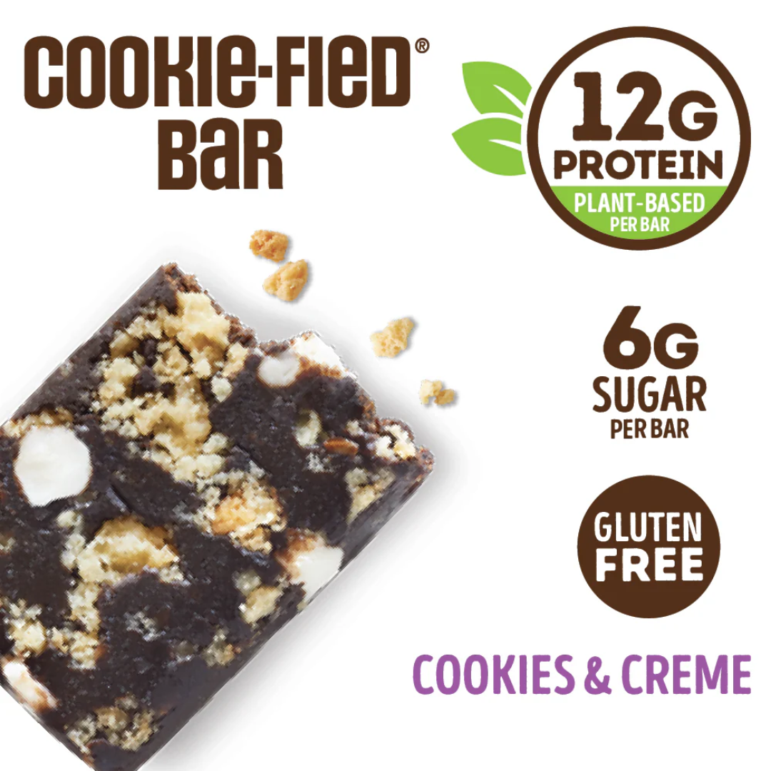 Lenny & Larry's The Complete Cookie-fied Bar 9x45g - Chocolate Almond Sea Salt