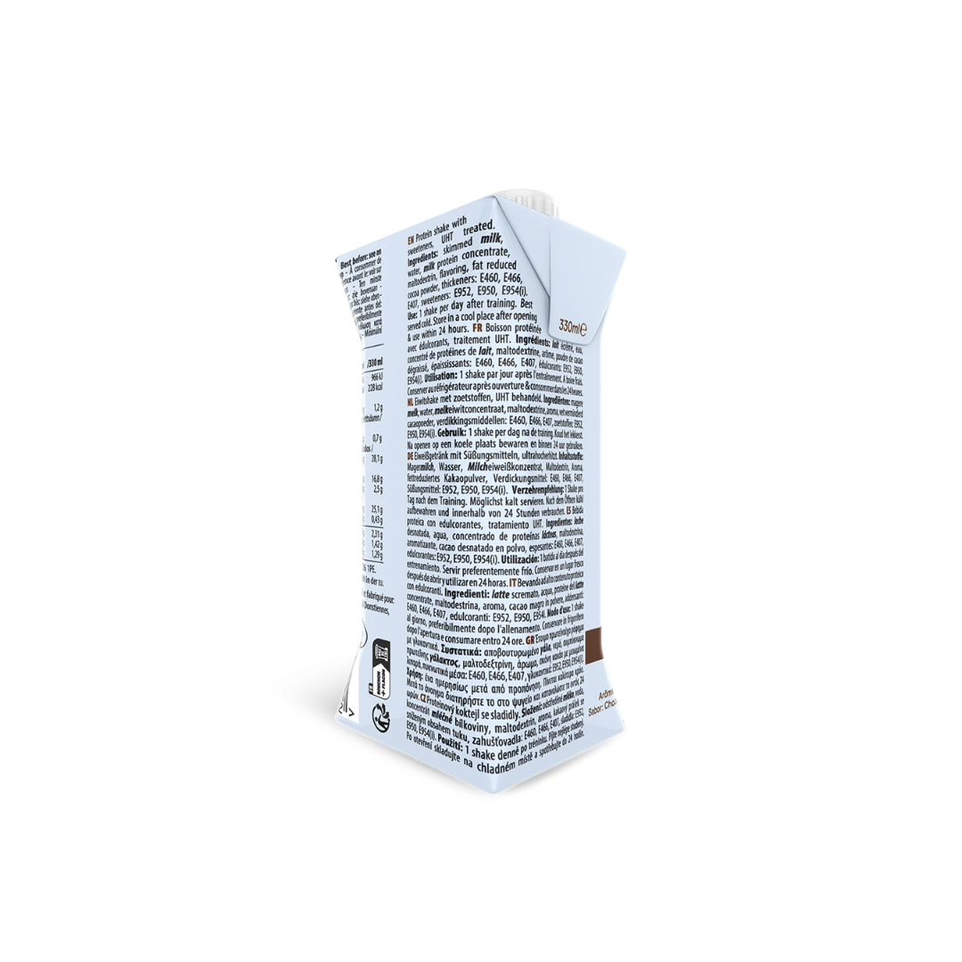 QNT Delicious Whey Shake Tetra 12x330ml - Vanilla