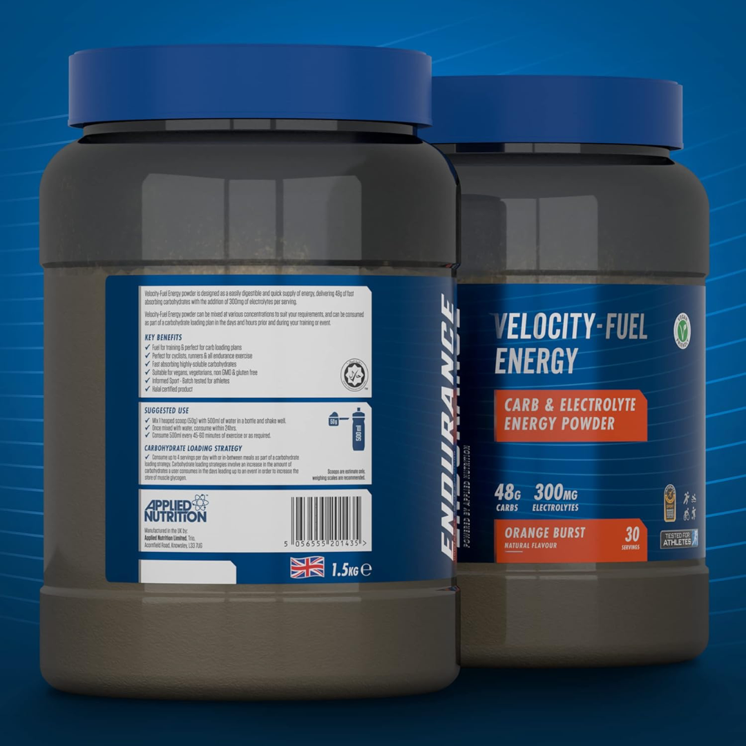Applied Nutrition Endurance Carb & Electrolyte Energy 1.5kg - Blackcurrant