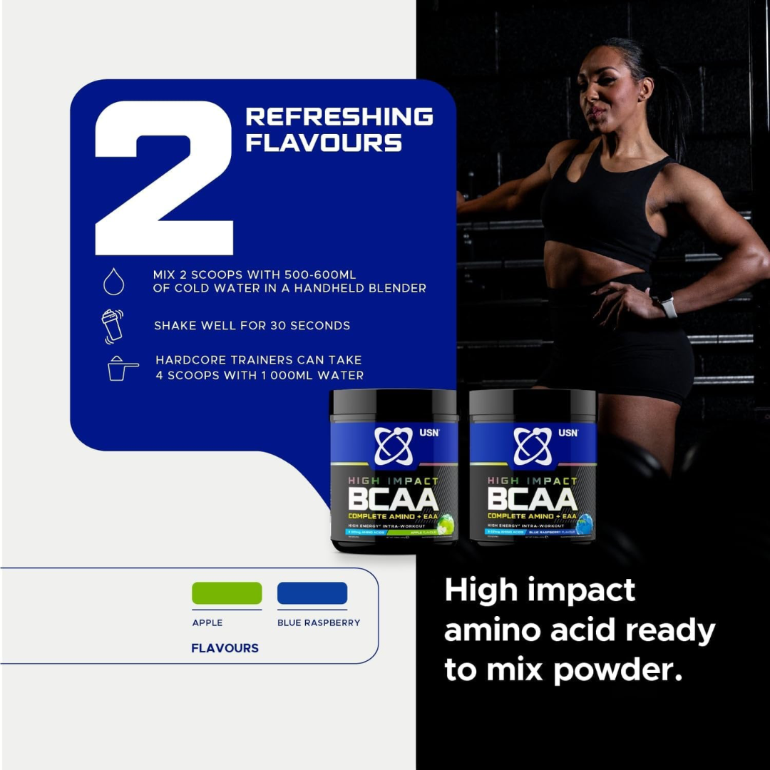 USN BCAA Complete Amino + EAA 400g - Apple