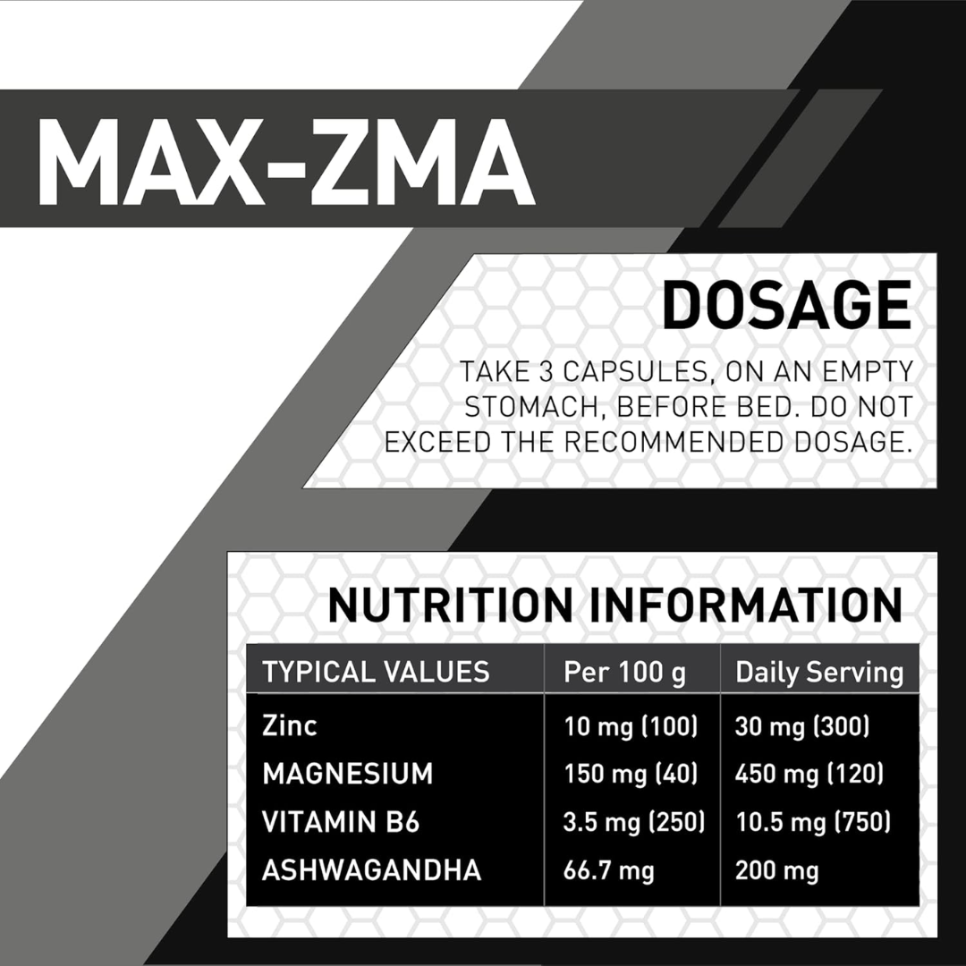 MaxiNutrition ZMA 90 Caps