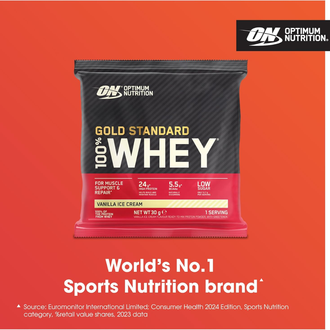 Optimum Nutrition Gold Standard 100% Whey 24x30g - Vanilla Ice Cream