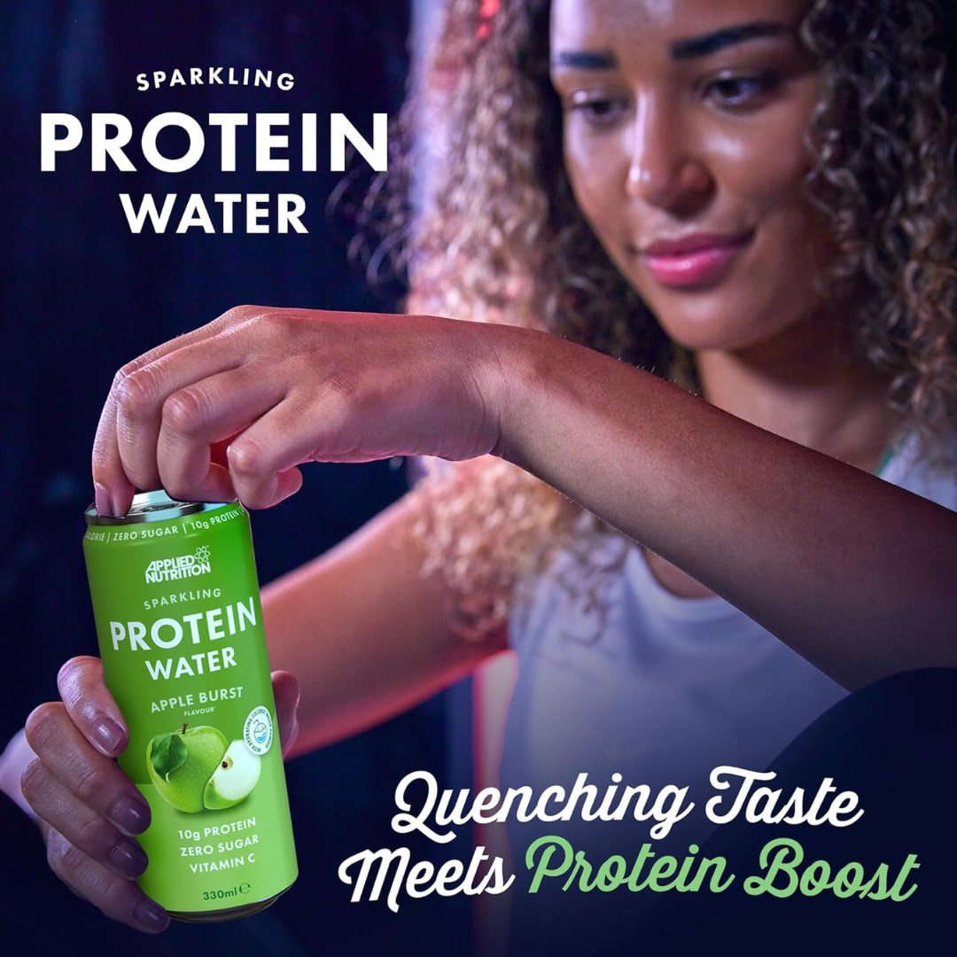 Applied Nutrition Sparkling Protein Water 12x330ml - Tropical Burst