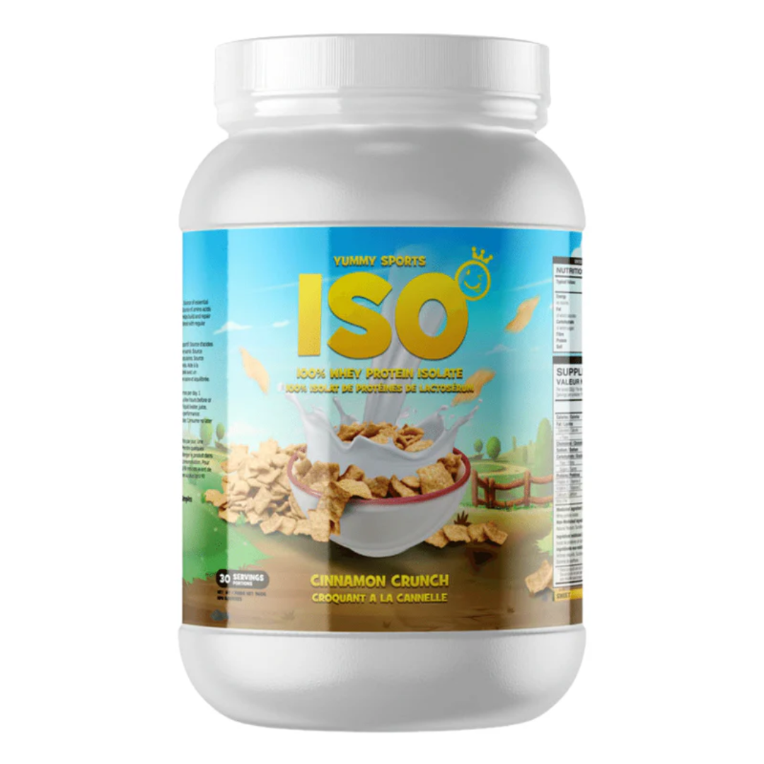 Yummy Sports ISO Tub 30 Servings 960g - Cinnamon Cereals
