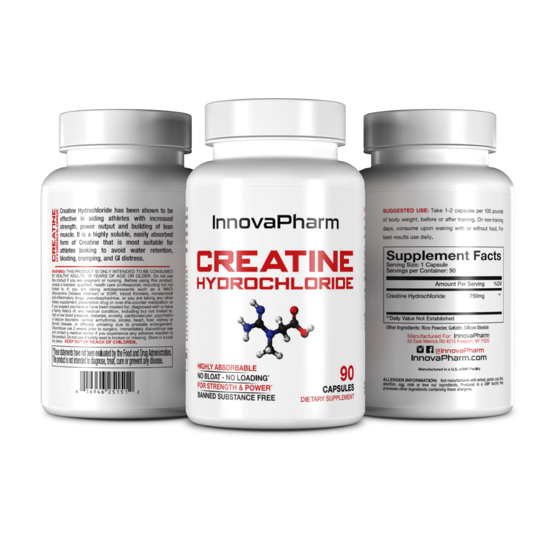 InnovaPharm Creatine Hydrochloride 90 Caps