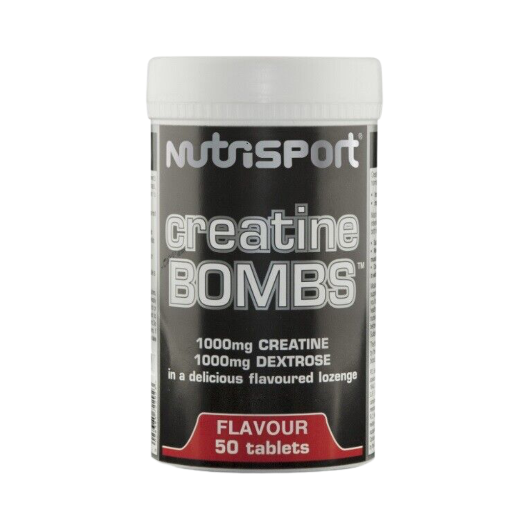 NutriSport Creatine Bombs 50 Tabs - Orange