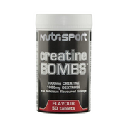 NutriSport Creatine Bombs 50 Tabs - Strawberry