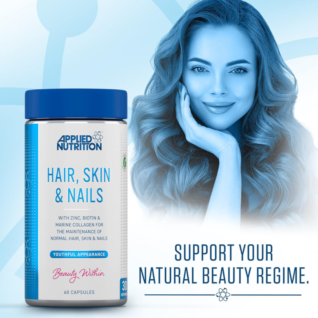 Applied Nutrition Hair, Skin & Nails 60 Caps