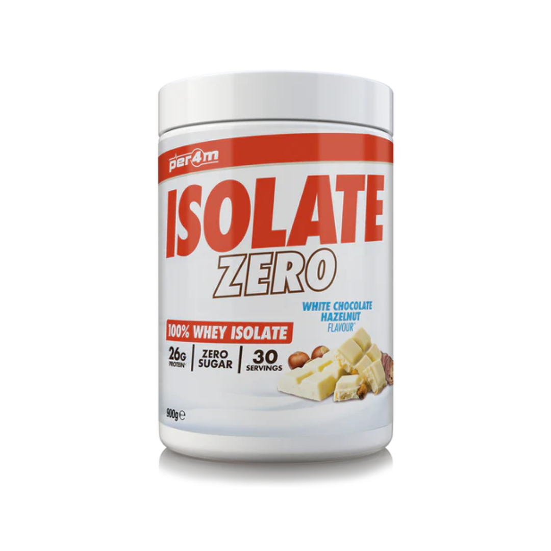 Per4m Isolate Zero 900g - White Chocolate Hazelnut
