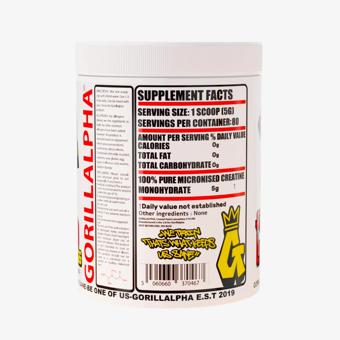 Gorillalpha Creatine 400g
