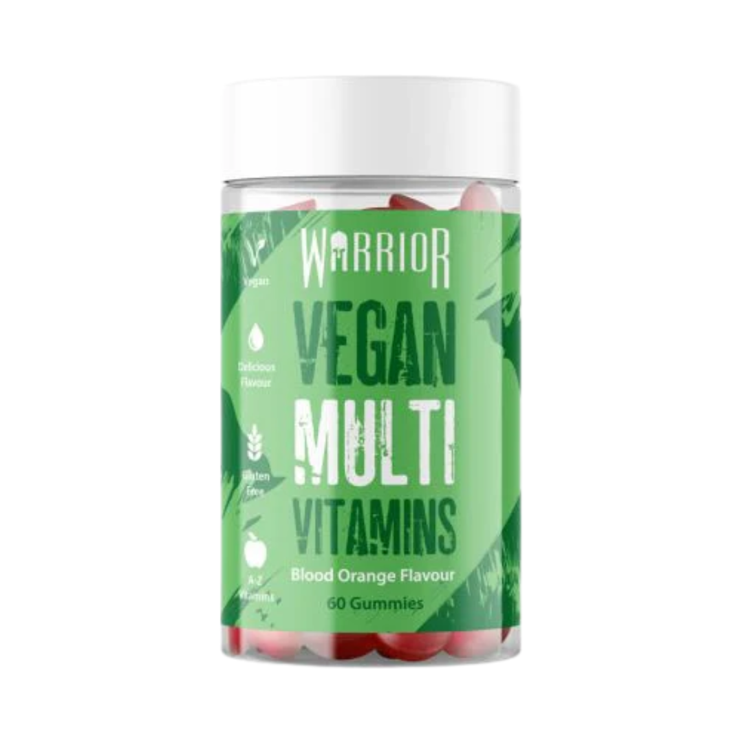 Warrior Vegan Multi-Vit Gummies 60 Gummies - Orange