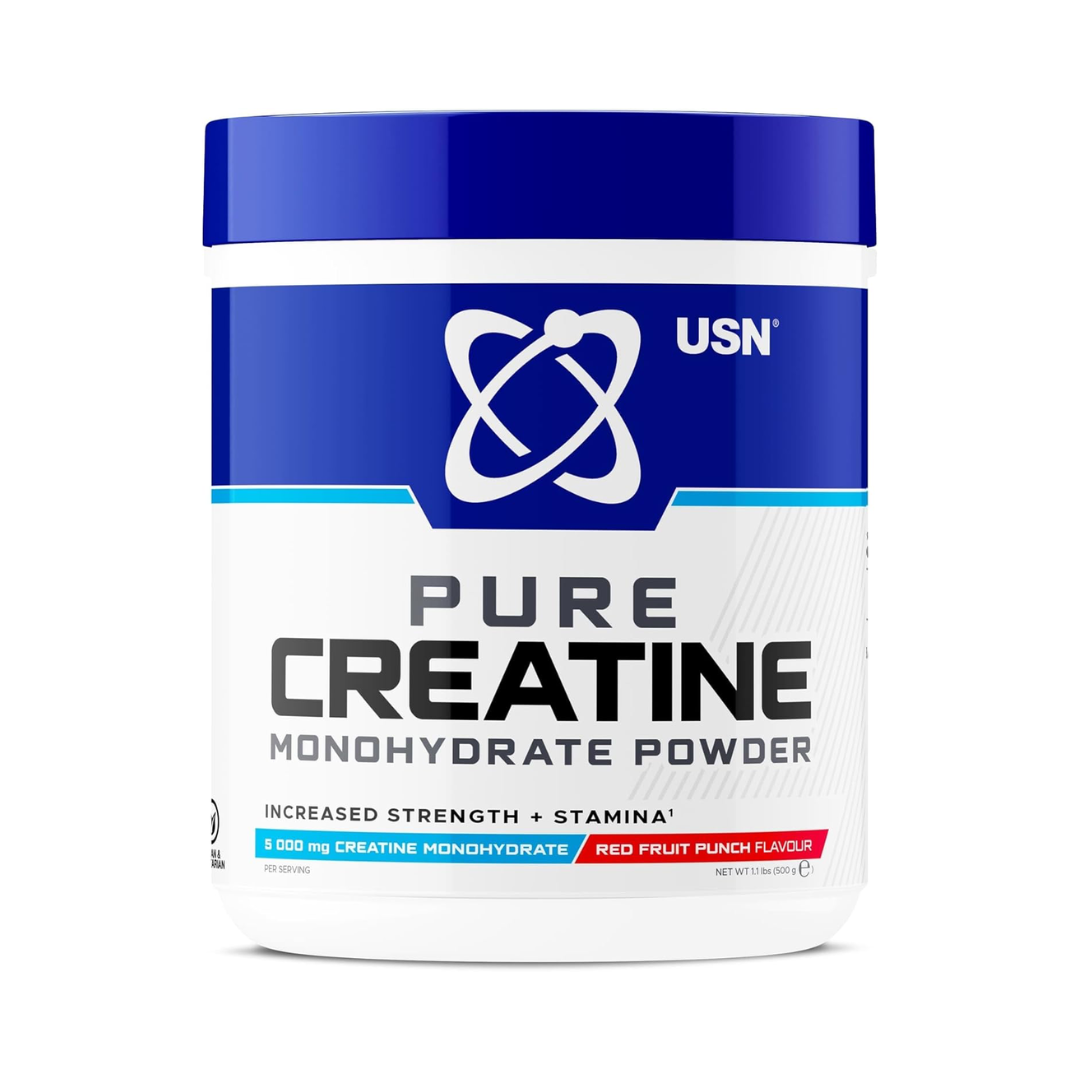 USN Creatine Micronized Monohydrate 500g - Red Fruit Punch – The Box ...
