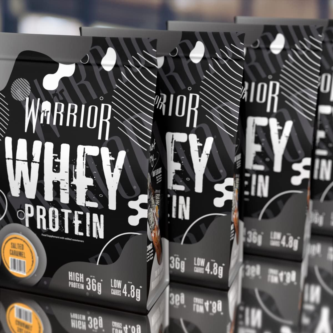 Warrior Whey 1kg - Strawberries and Cream