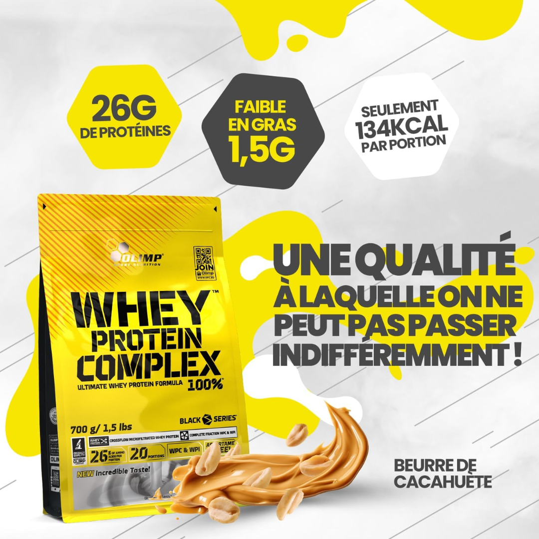 Olimp Sport Nutrition Whey Protein Complex 700g - White Chocolate With Raspberry