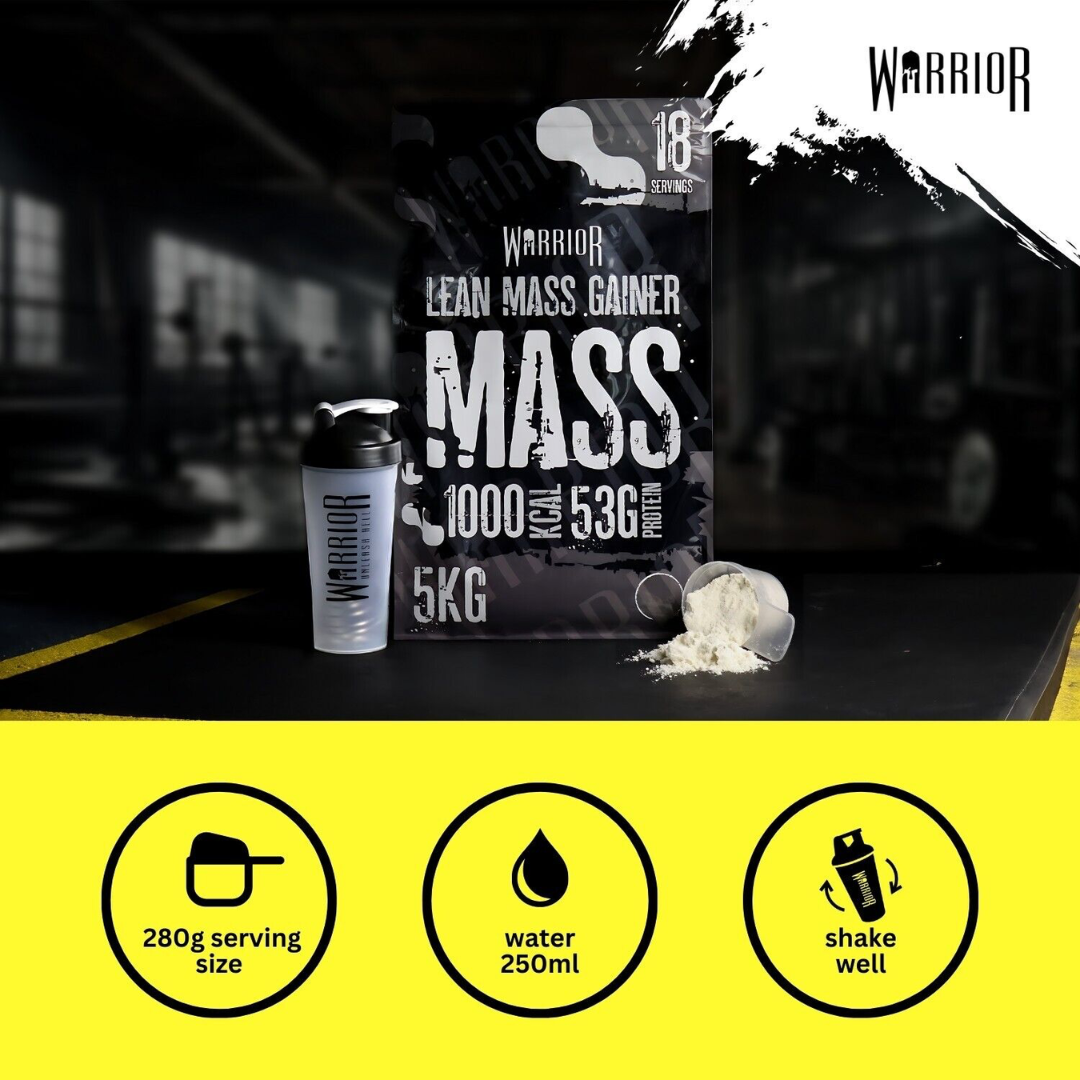Warrior Lean Mass Gainer 5040g - White Chocolate
