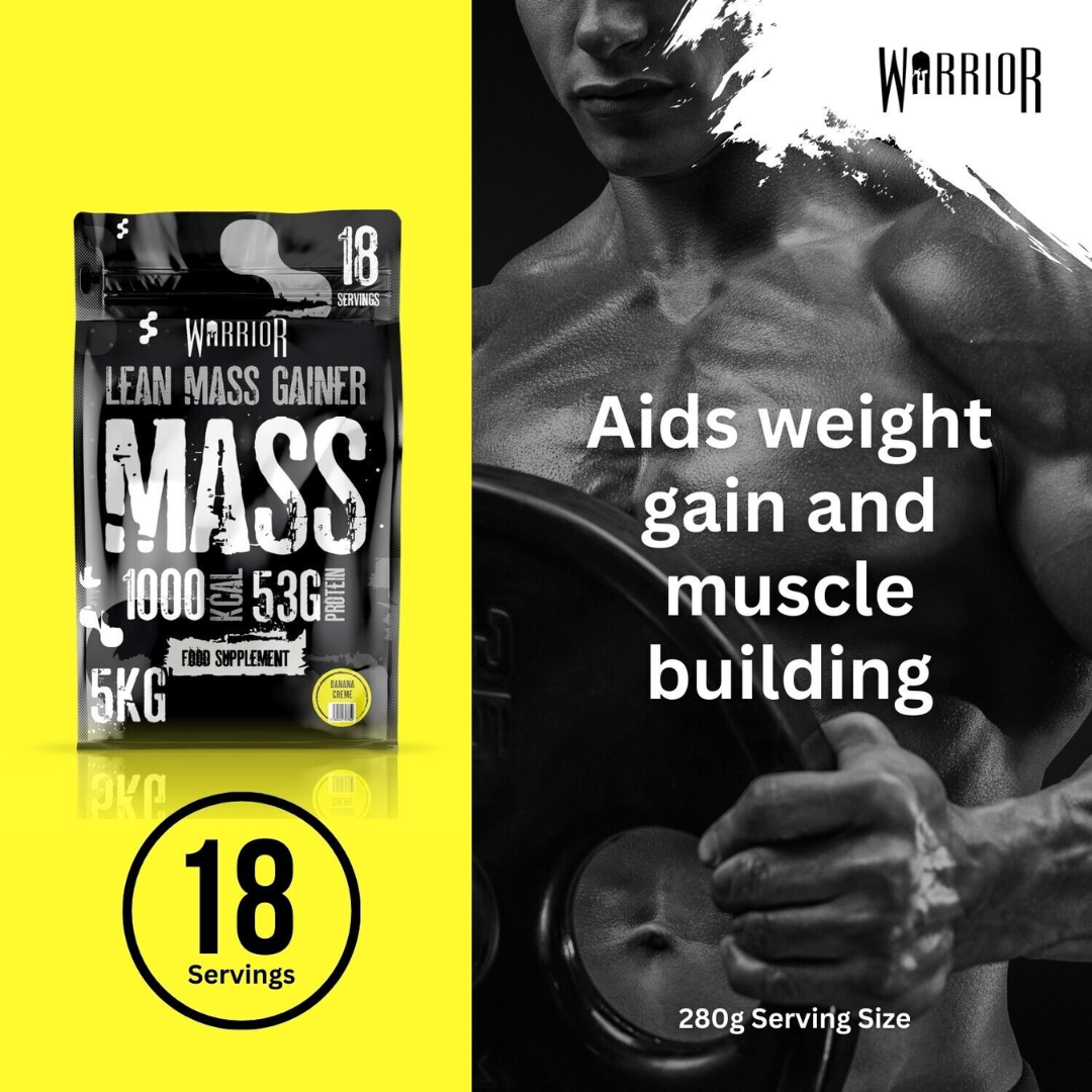 Warrior Lean Mass Gainer 5040g - White Chocolate