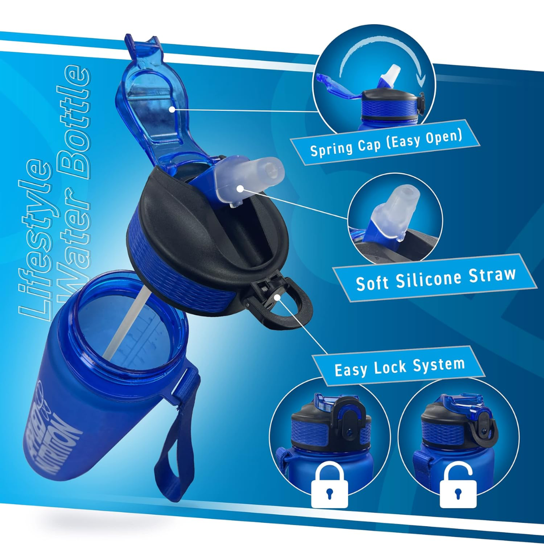 Applied Nutrition Lifestyle Water Bottle 1L 1000ml