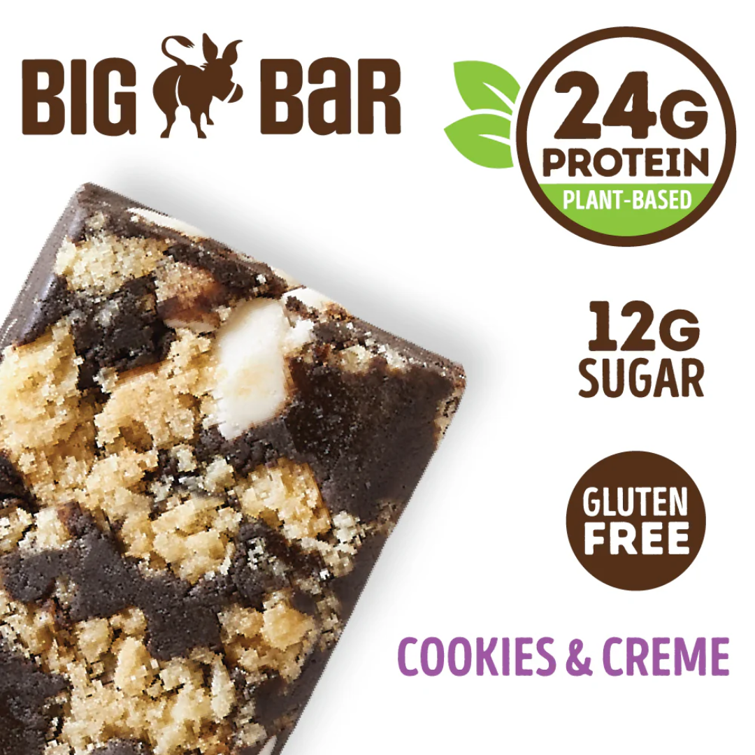 Lenny & Larry's The Complete Cookie-fied BIG Bar 12x90g - Peanut Butter Chocolate Chip