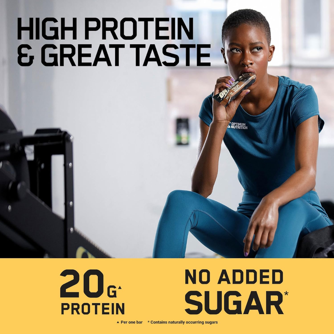 Optimum Nutrition Protein Crisp Bar 10x65g Peanut Butter