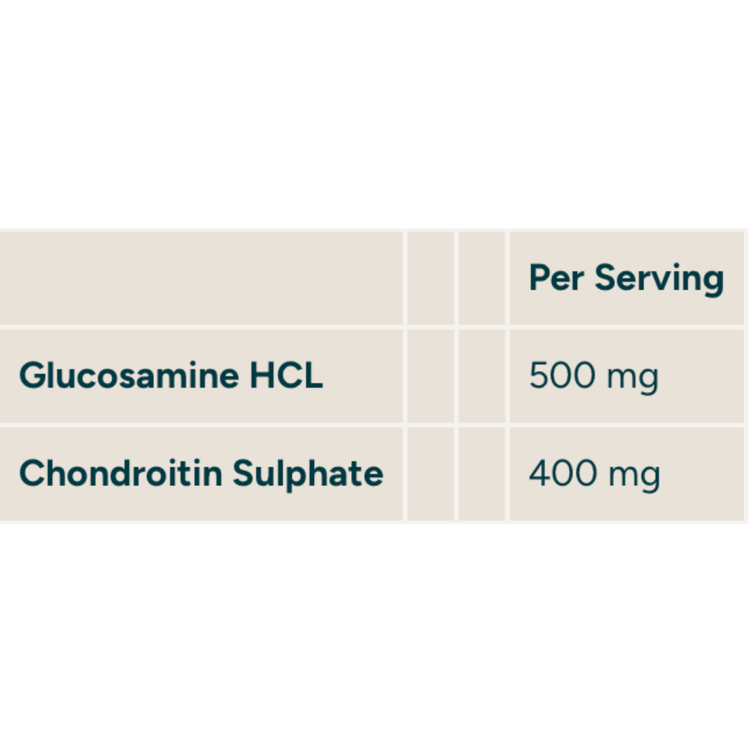 MyProtein MyVitamins Glucosamine HCL & Chondroitin 120 Caps Unflavoured