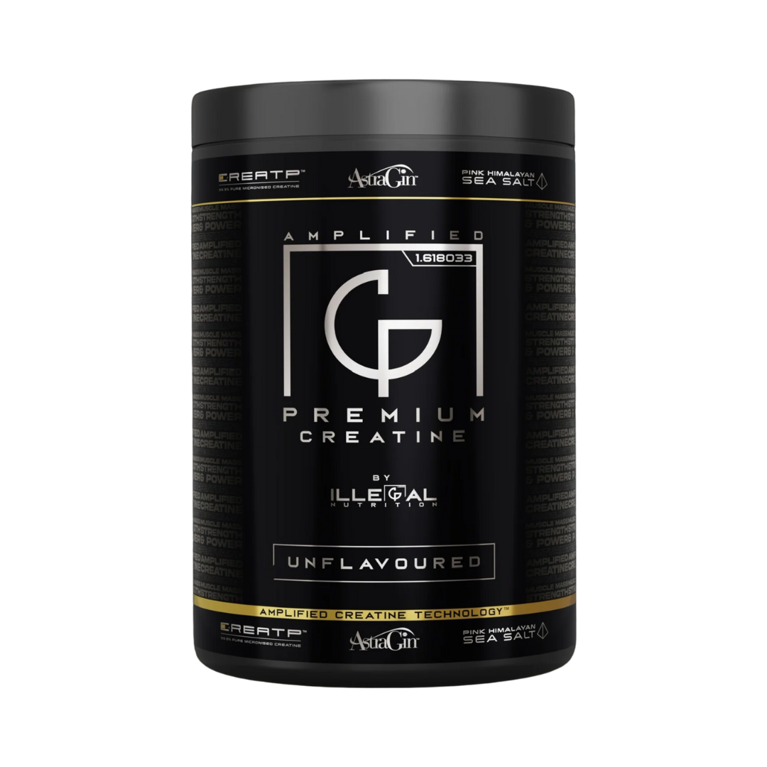 Illegal Nutrition Premium Creatine (Amplified) 333g Unflavoured