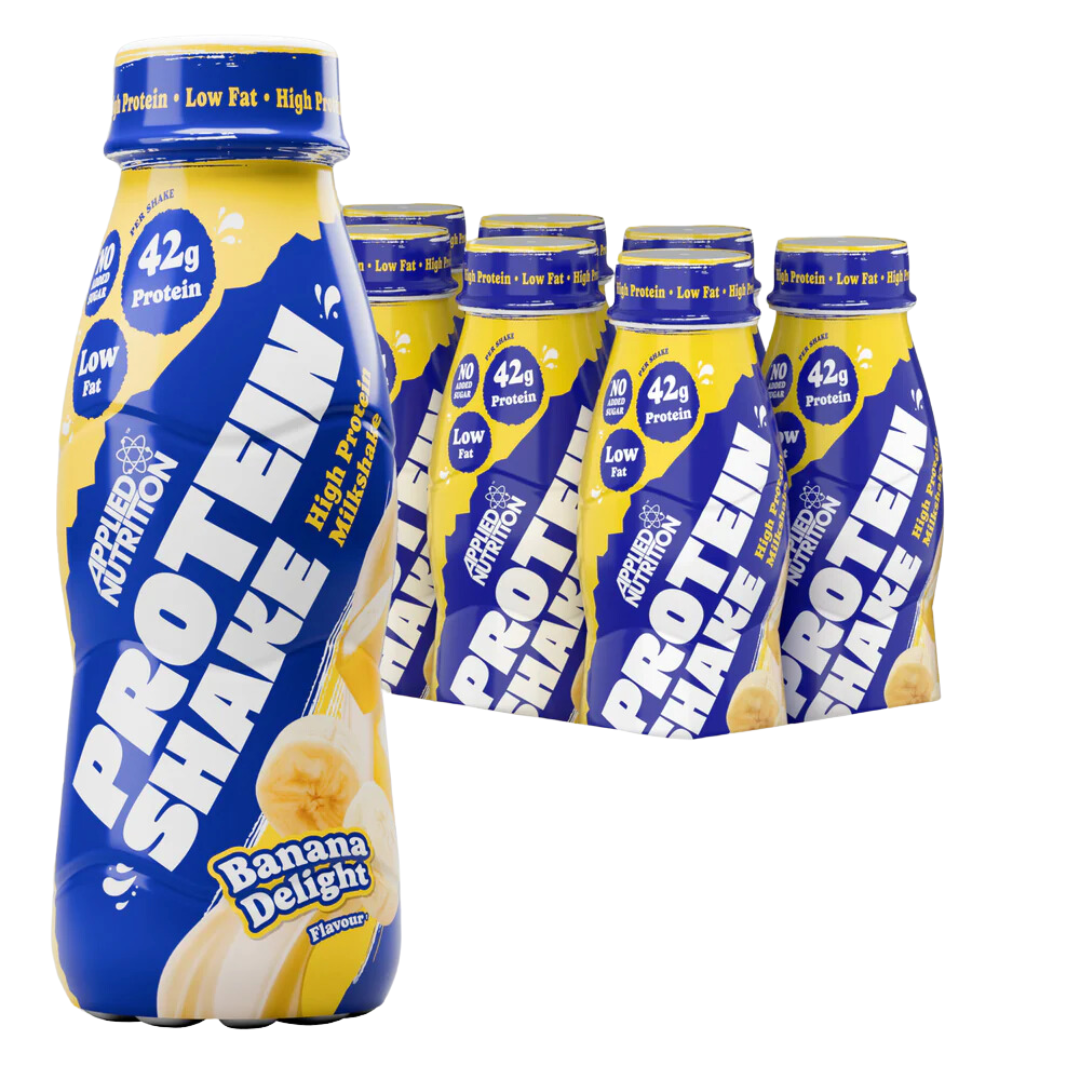 Applied Nutrition High Protein Shake 8x500ml - Banana Delight