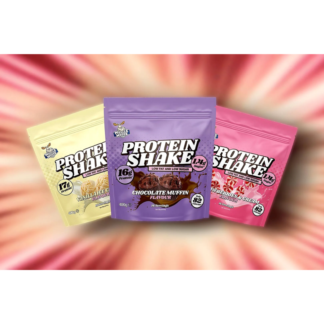 Muscle Moose Protein Shake 400g - Vanilla Ice Cream