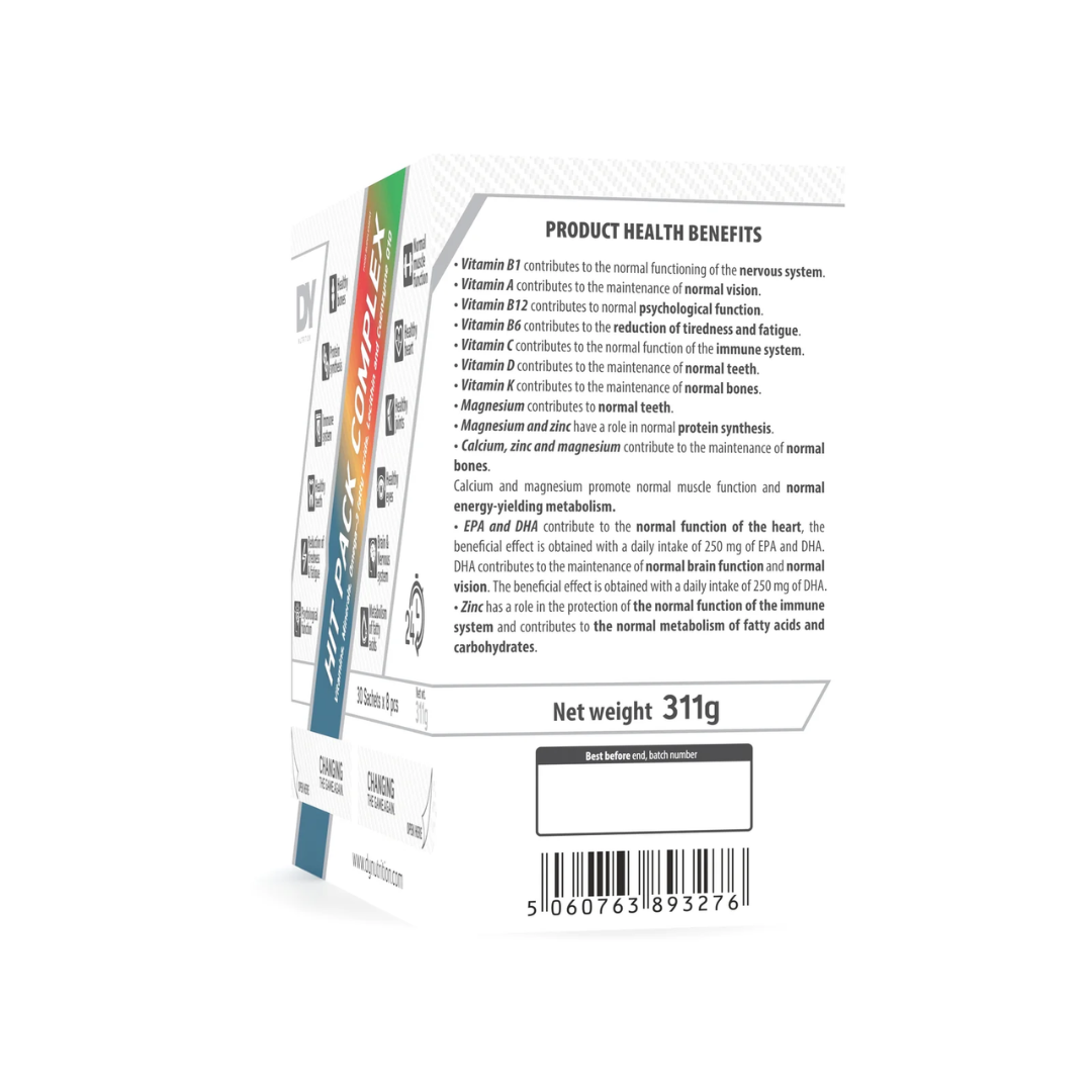 DY Nutrition Hit Pack Complex 30x8 Packs
