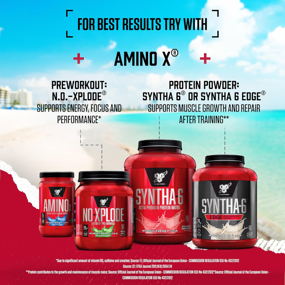 BSN Amino X 435g - Blue Raspberry