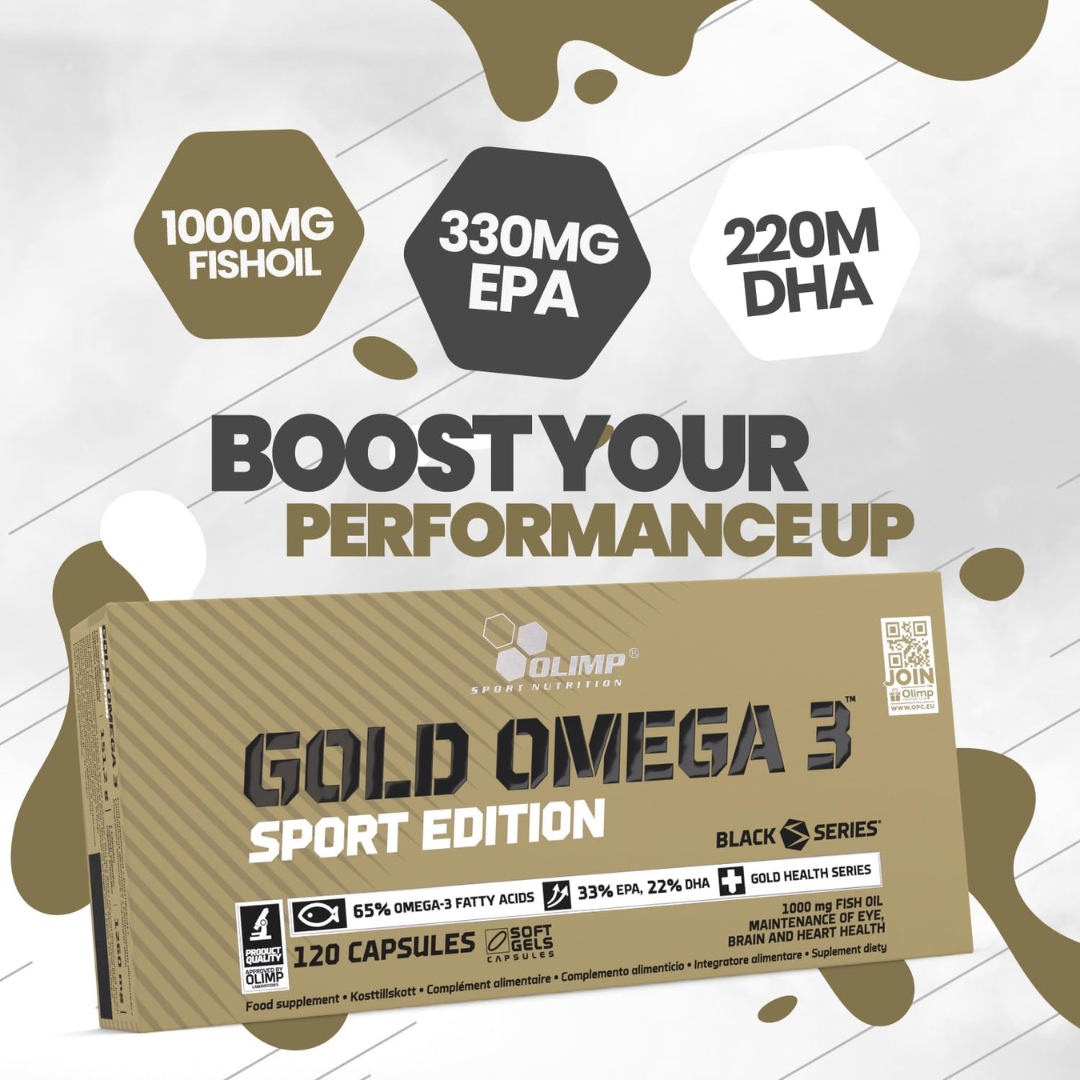 Olimp Sport Nutrition Gold Omega 3 120 Caps