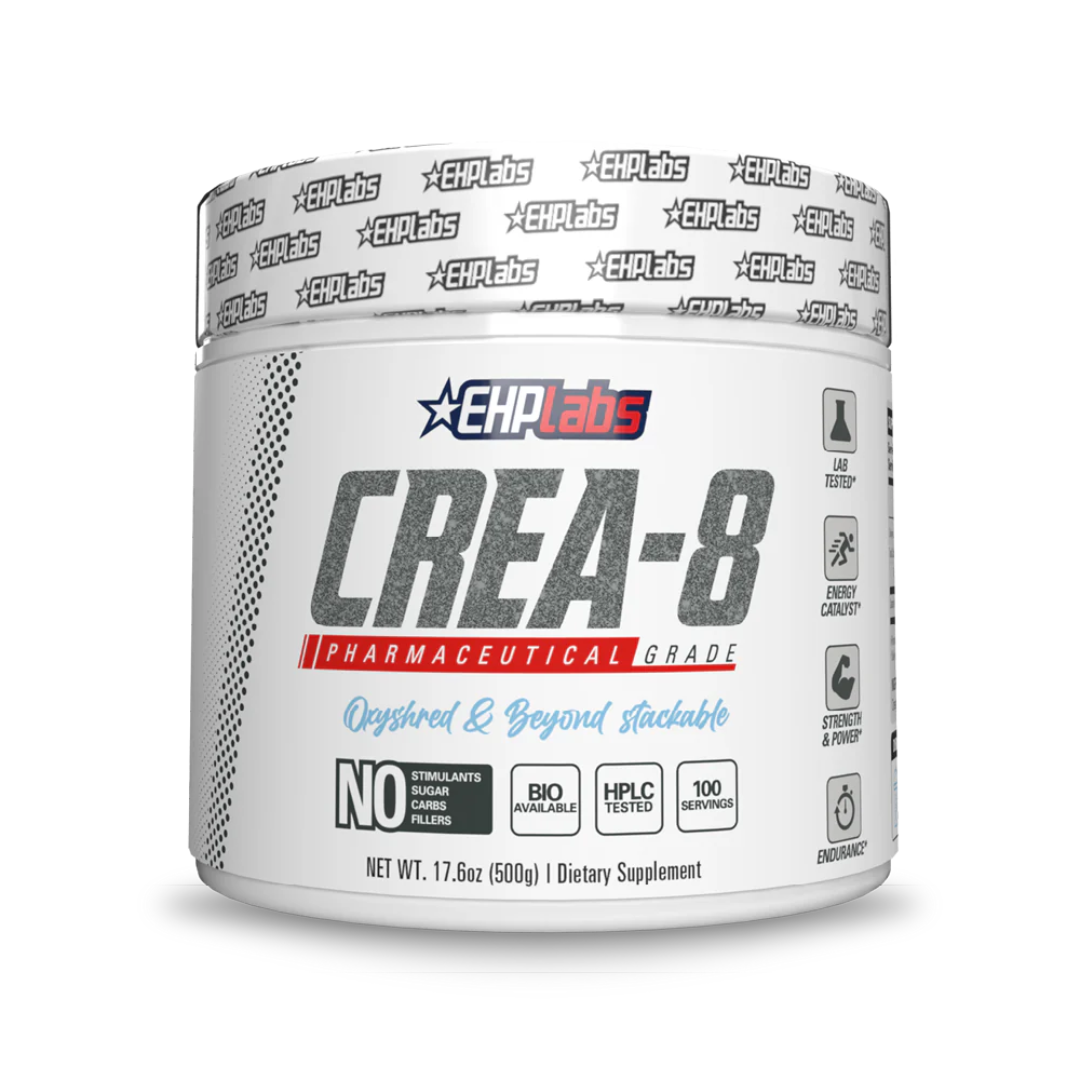 EHP Labs Creatine Monohydrate Crea-8 500g 100 Servings Unflavoured