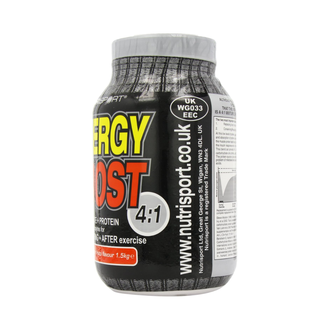 NutriSport Energy Boost 4:1 1.5kg Summer Fruits