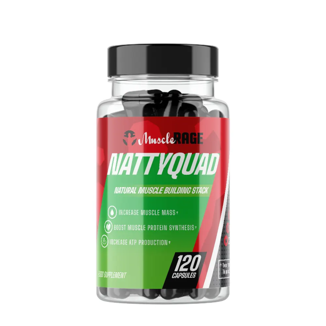 Muscle Rage Nattyquad 120 Caps