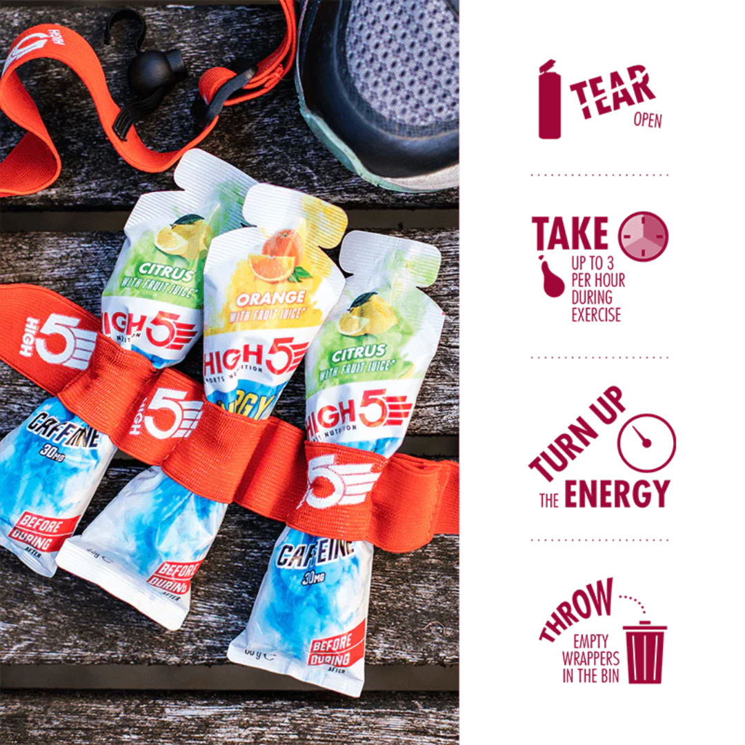 HIGH5 Energy Gel Aqua 20x66g - Orange