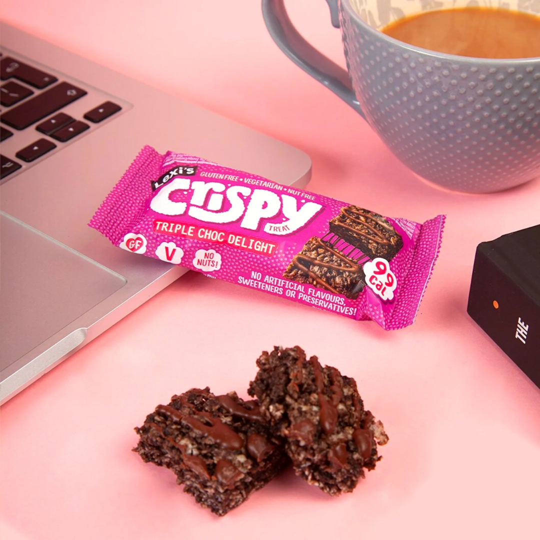 Lexi's Crispy Treats 12x26g - Triple Choc Delight