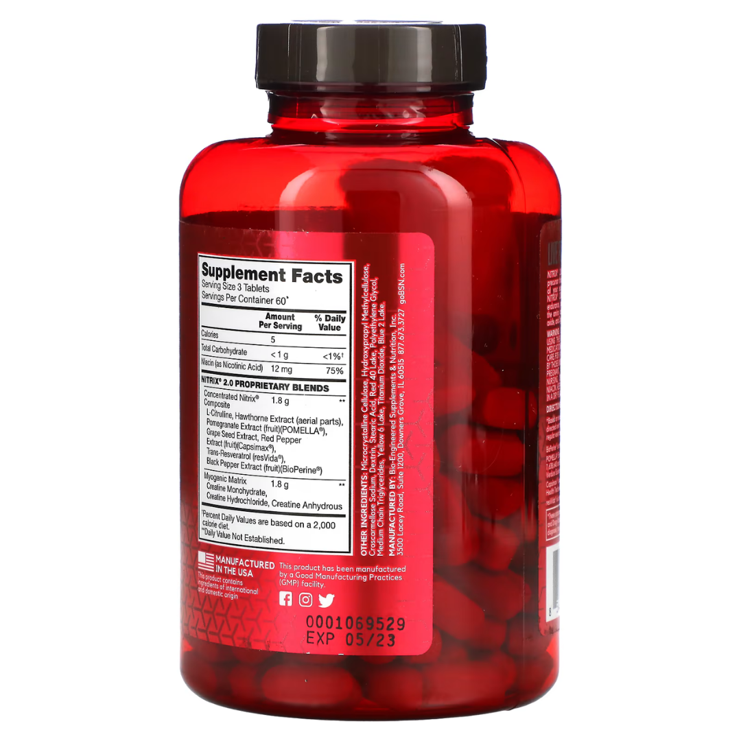BSN Nitrix 2.0 180 Caps