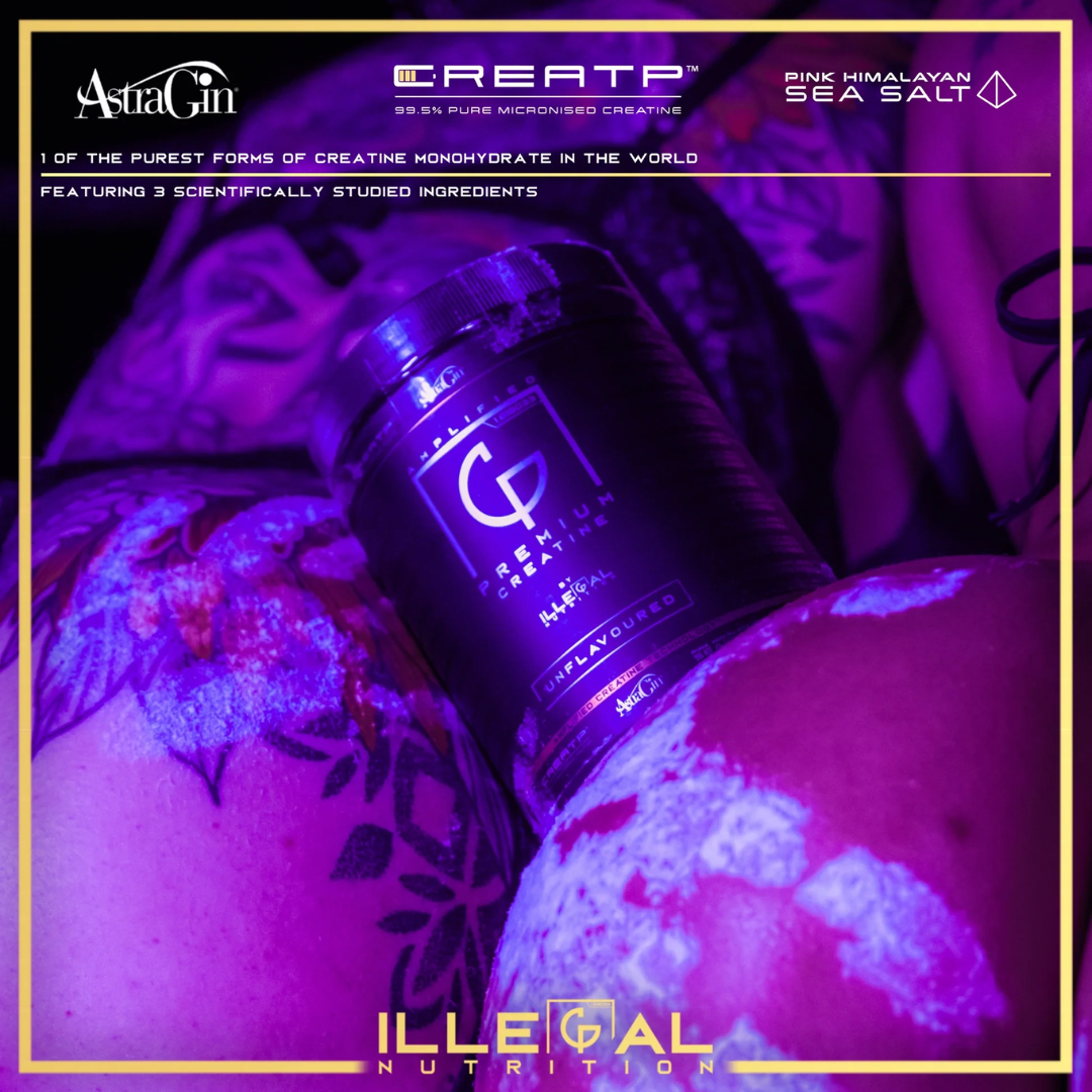 Illegal Nutrition Premium Creatine (Amplified) 333g Unflavoured