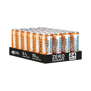 Optimum Nutrition Amino Energy + Electrolyte RTD 24x250ml - Orange