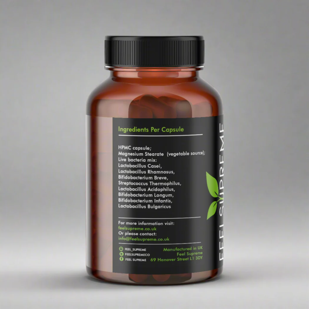 Feel Supreme Probiotics 30 Veg Caps