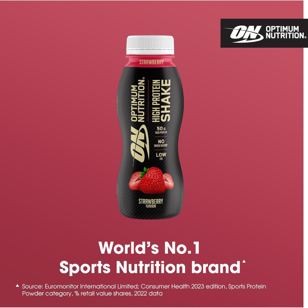 Optimum Nutrition Protein Shake 12x500ml - Vanilla