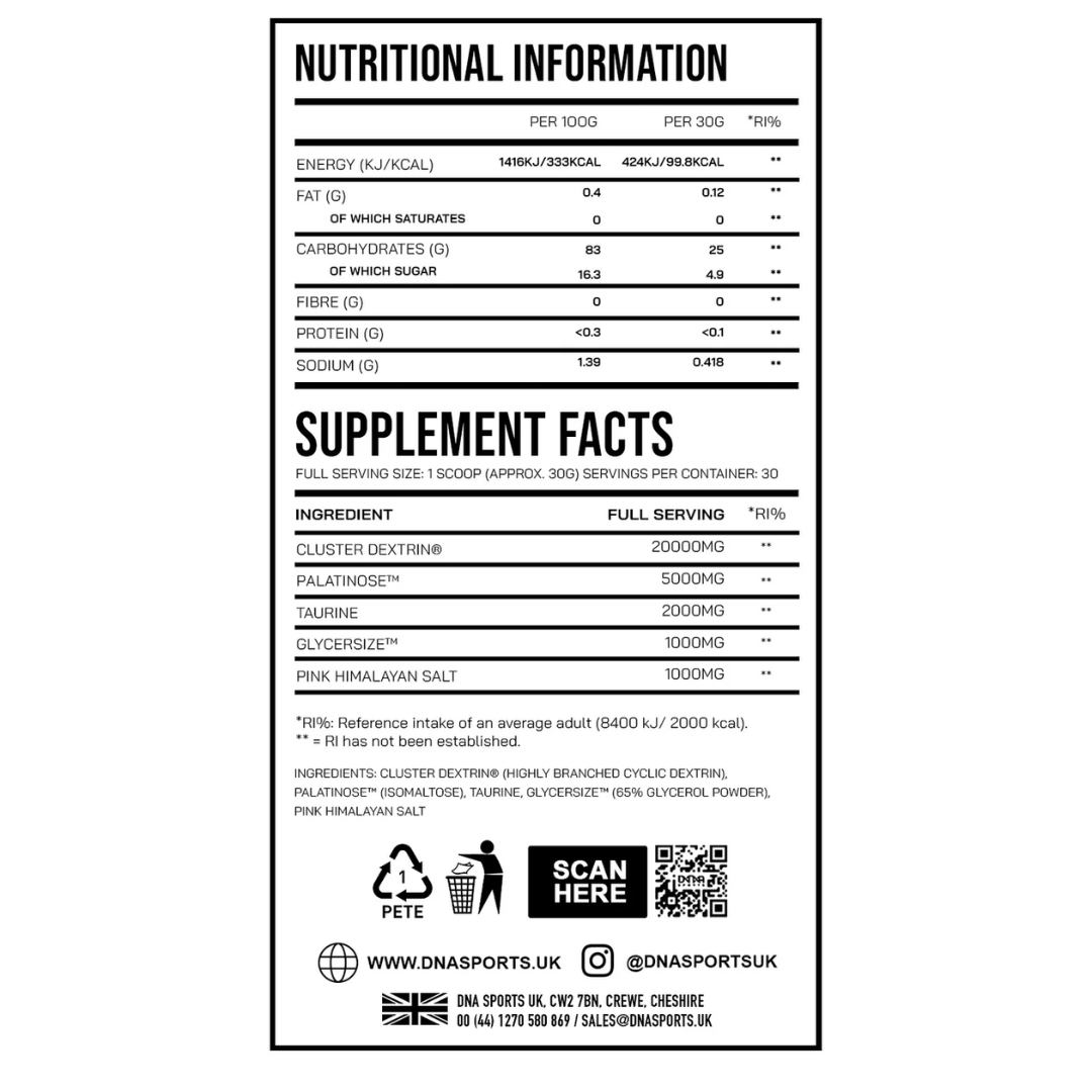 DNA Sports Carbon 900g