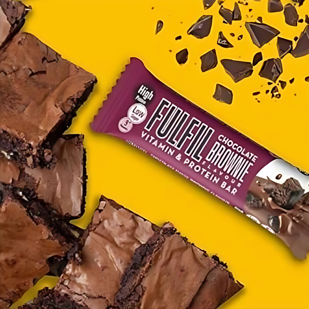 Fulfil Nutrition Vitamin & Protein Bar 15x55g Chocolate Brownie