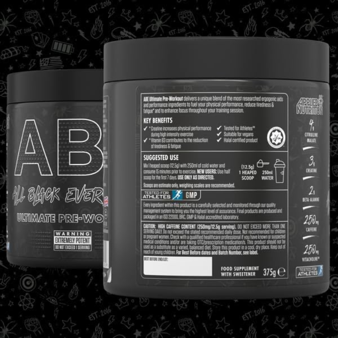 Applied Nutrition ABE All Black Everything 375g - Energy
