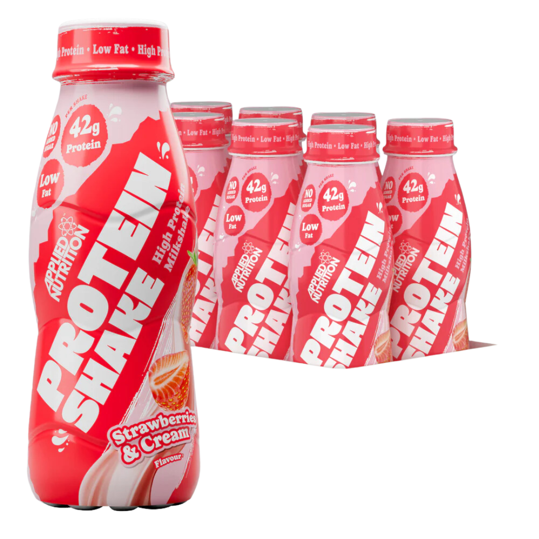 Applied Nutrition High Protein Shake 8x500ml - Strawberries & Cream