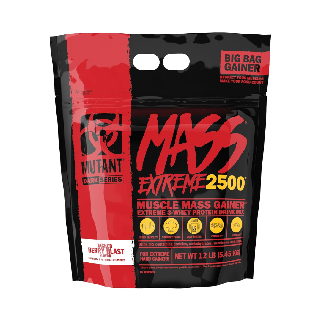 Mutant Mass Extreme 2500 5.45kg - Jacked Berry Blast