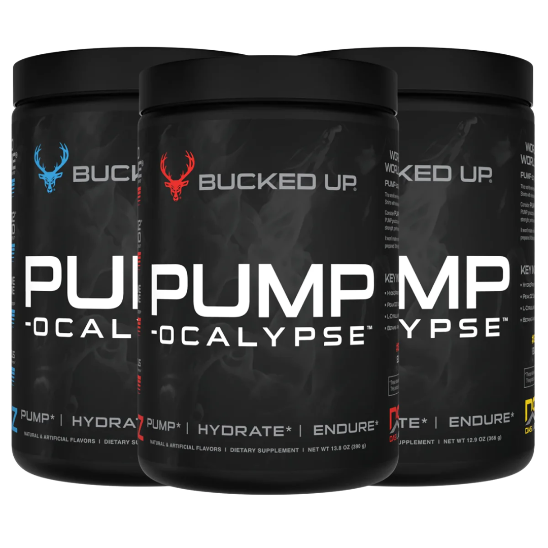 Bucked Up PUMP-ocalypse 375g - Blue Raz
