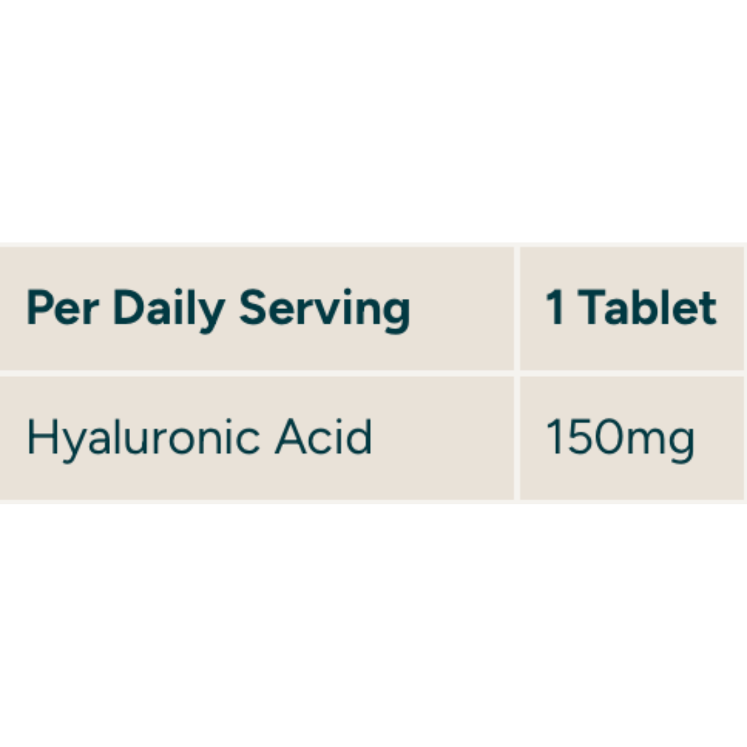 MyProtein MyVitamins Hyaluronic Acid Tablet 60 Caps Unflavoured
