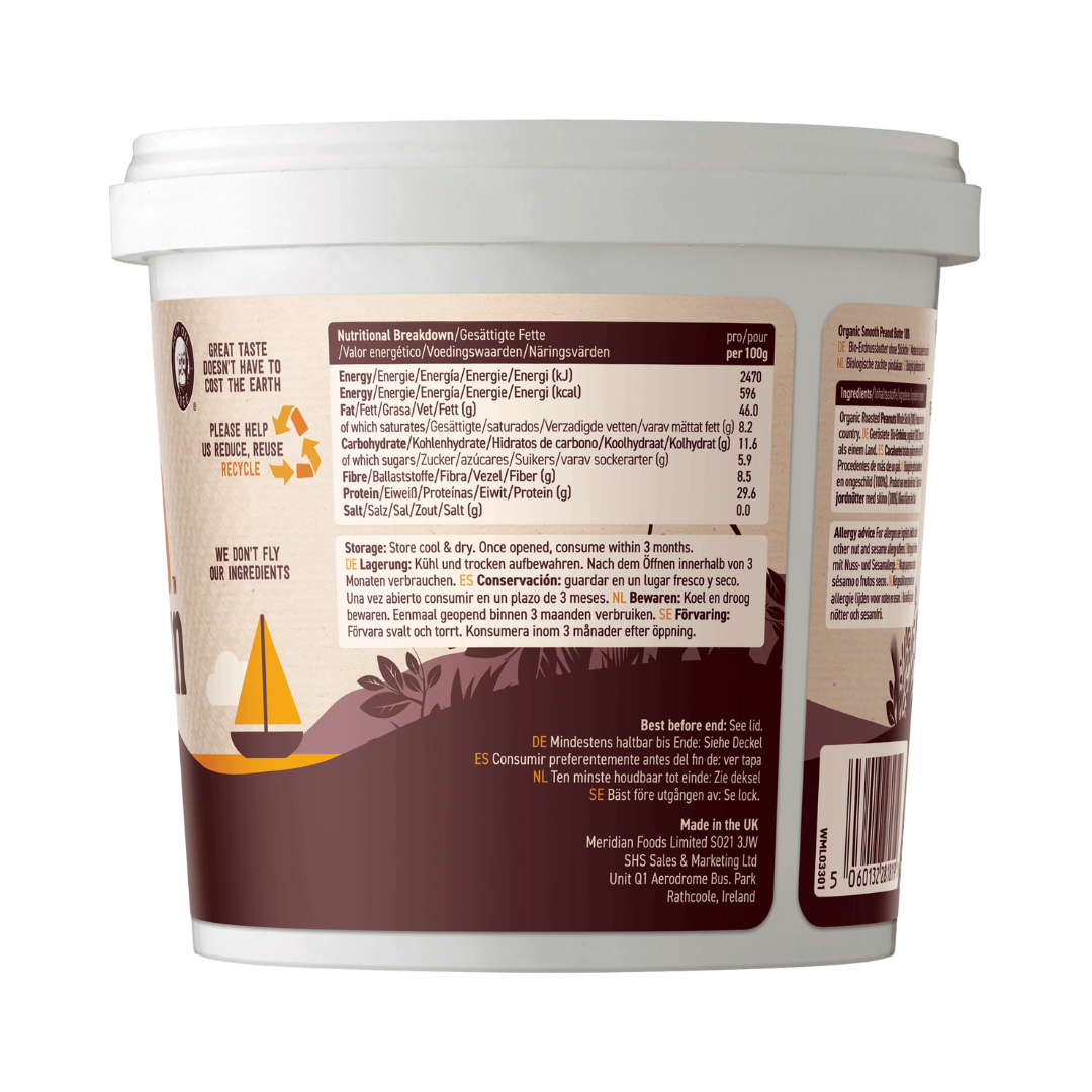 Meridian Peanut Butter Smooth 1kg