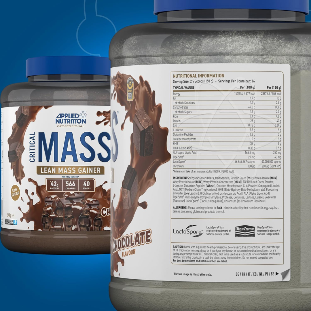 Applied Nutrition Critical Mass Professional 2.4kg - Banana